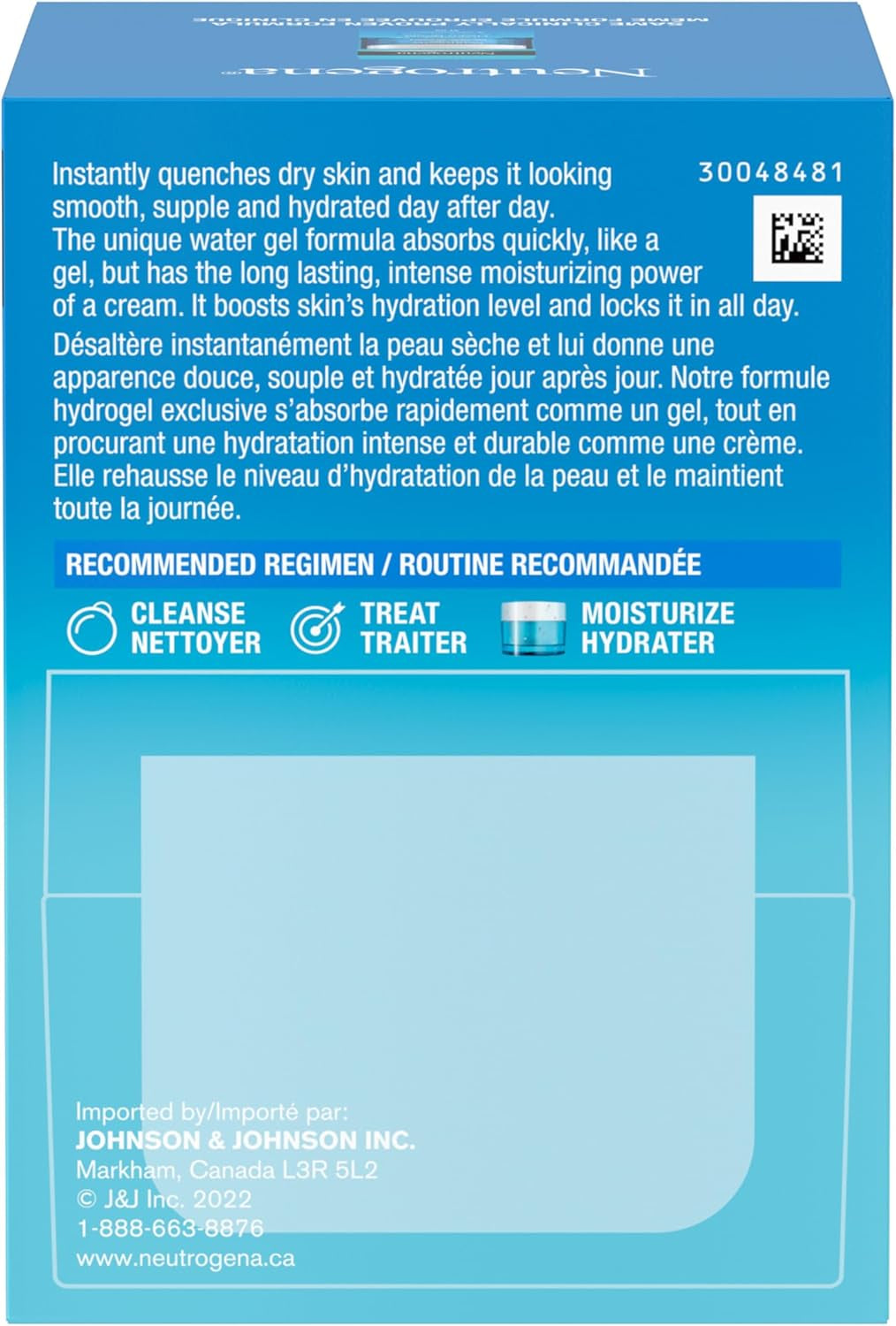 Hydro Boost Face Moisturizer with Hyaluronic Acid for Dry Skin, Oil-Free and Non-Comedogenic Water Gel Face Lotion, 47Ml