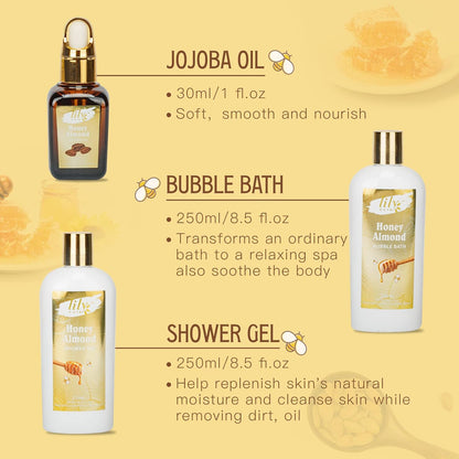Perfume Spa Gifts Basket Set for Women and Men Bath and Body Gift Baskets for Women Spa Bath Gift Set for Birthday Christmas Gift Basket for Women Perfumes Bath Spa Kit Set Self Skin Care Gift Sets for Mother'S Day Fathers Day