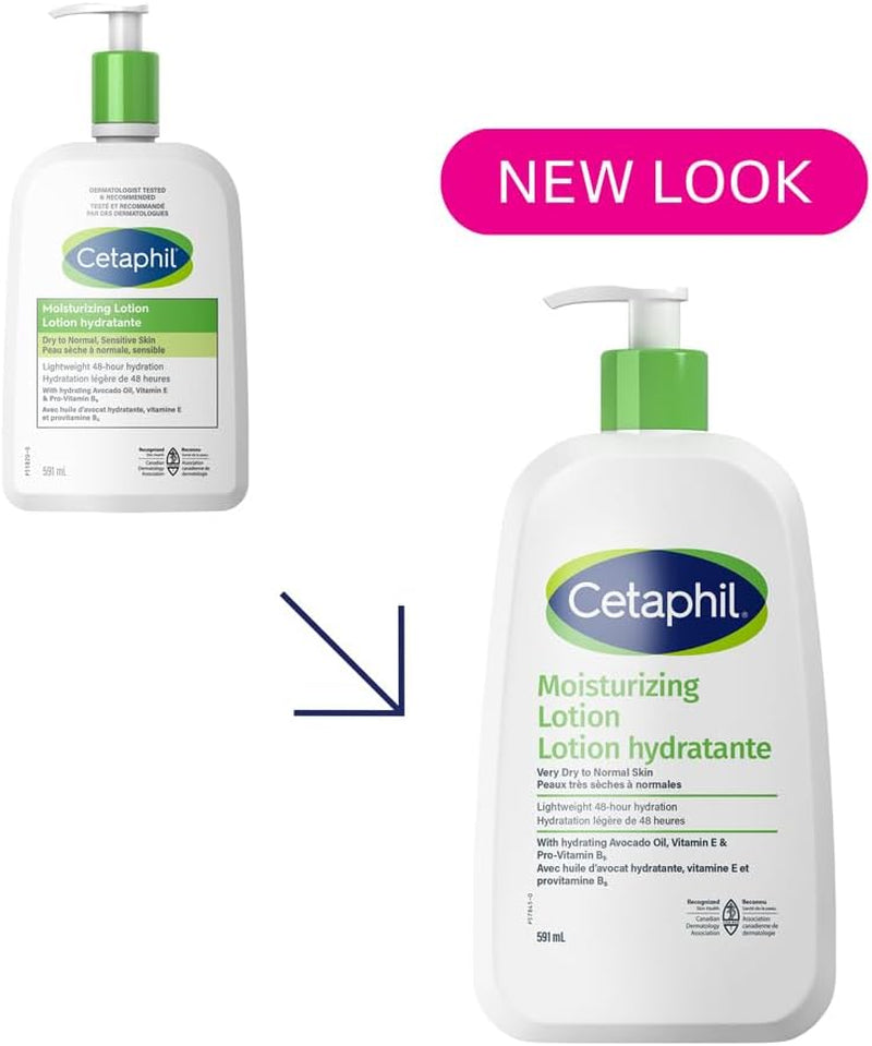 Moisturizing Lotion (500Ml) - Hydrating Body Lotion and Moisturizer for All Skin Types - Nourishing Lotion for Sensitive Skin - Fragrance Free, Hypoallergenic, Non-Comedogenic -Dermatologist Recommended