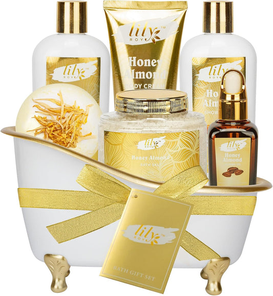 Perfume Spa Gifts Basket Set for Women and Men Bath and Body Gift Baskets for Women Spa Bath Gift Set for Birthday Christmas Gift Basket for Women Perfumes Bath Spa Kit Set Self Skin Care Gift Sets for Mother'S Day Fathers Day