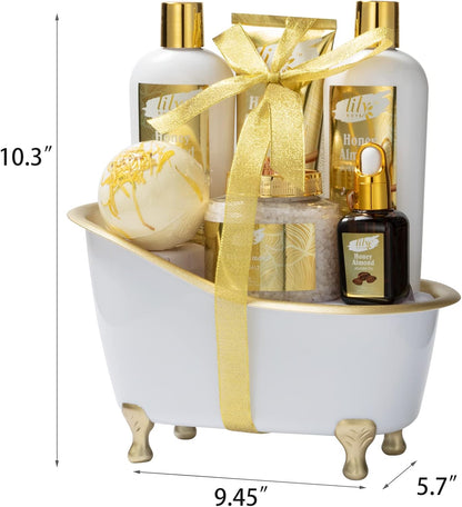 Perfume Spa Gifts Basket Set for Women and Men Bath and Body Gift Baskets for Women Spa Bath Gift Set for Birthday Christmas Gift Basket for Women Perfumes Bath Spa Kit Set Self Skin Care Gift Sets for Mother'S Day Fathers Day