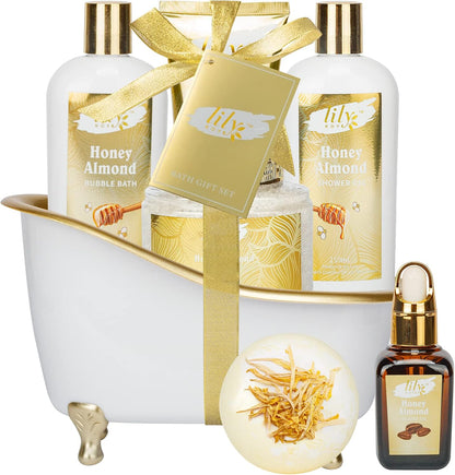 Perfume Spa Gifts Basket Set for Women and Men Bath and Body Gift Baskets for Women Spa Bath Gift Set for Birthday Christmas Gift Basket for Women Perfumes Bath Spa Kit Set Self Skin Care Gift Sets for Mother'S Day Fathers Day